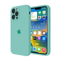 iPhone Camera Protection Silicone Case (Spearmint Green) - Agenda365.com