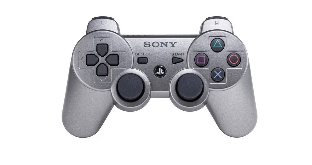 PlayStation 3 (PS3) Dualshock 3 Controller [OEM][Silver][Scratch and Scuff] – PlayStation 3 Accessory (PS3) - Agenda365.com