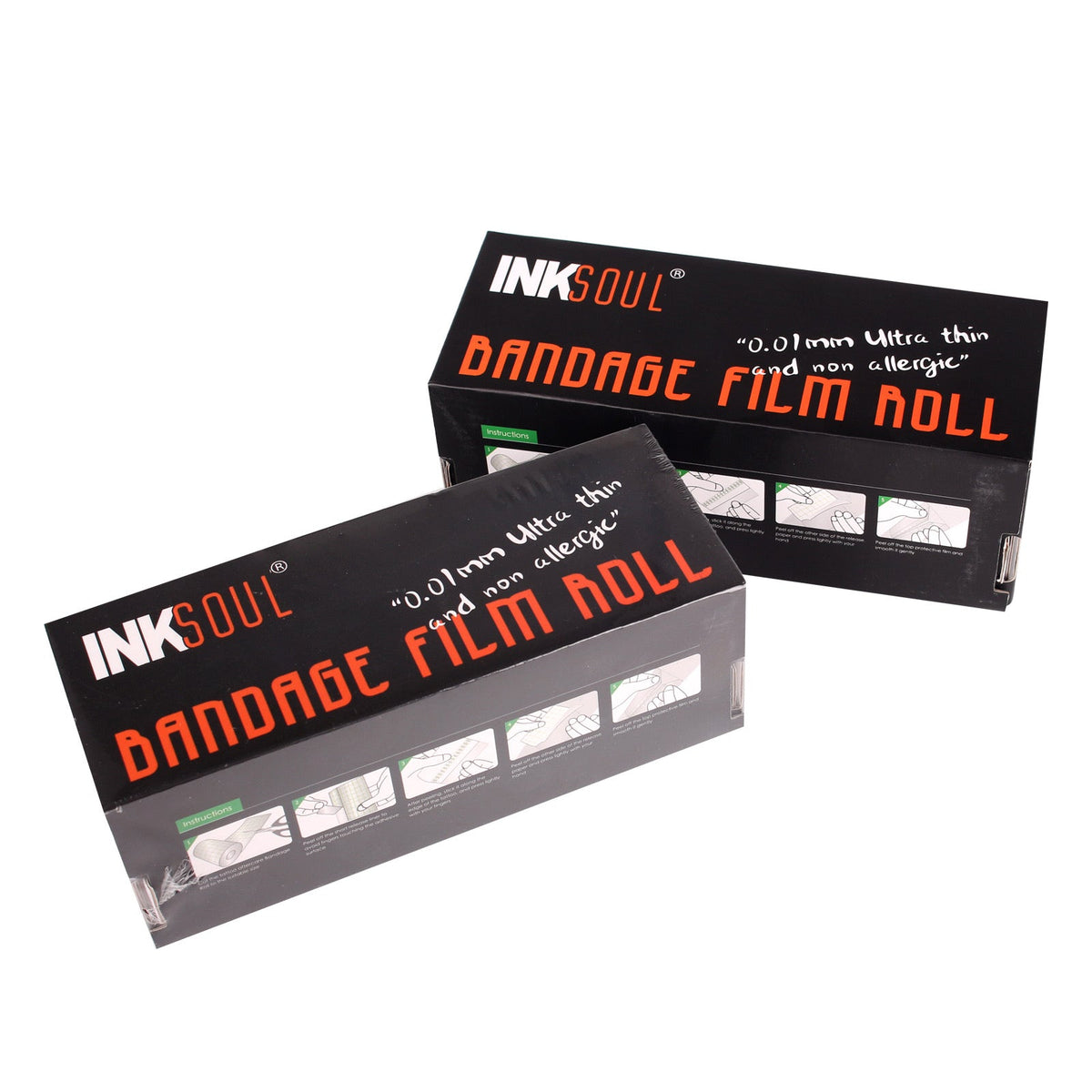 INKSOUL® Tattoo Aftercare Bandage Film 0.01mm ultrathin Roll 6in X 10yd - Agenda365.com