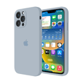 iPhone Camera Protection Silicone Case (Grey Blue) - Agenda365.com