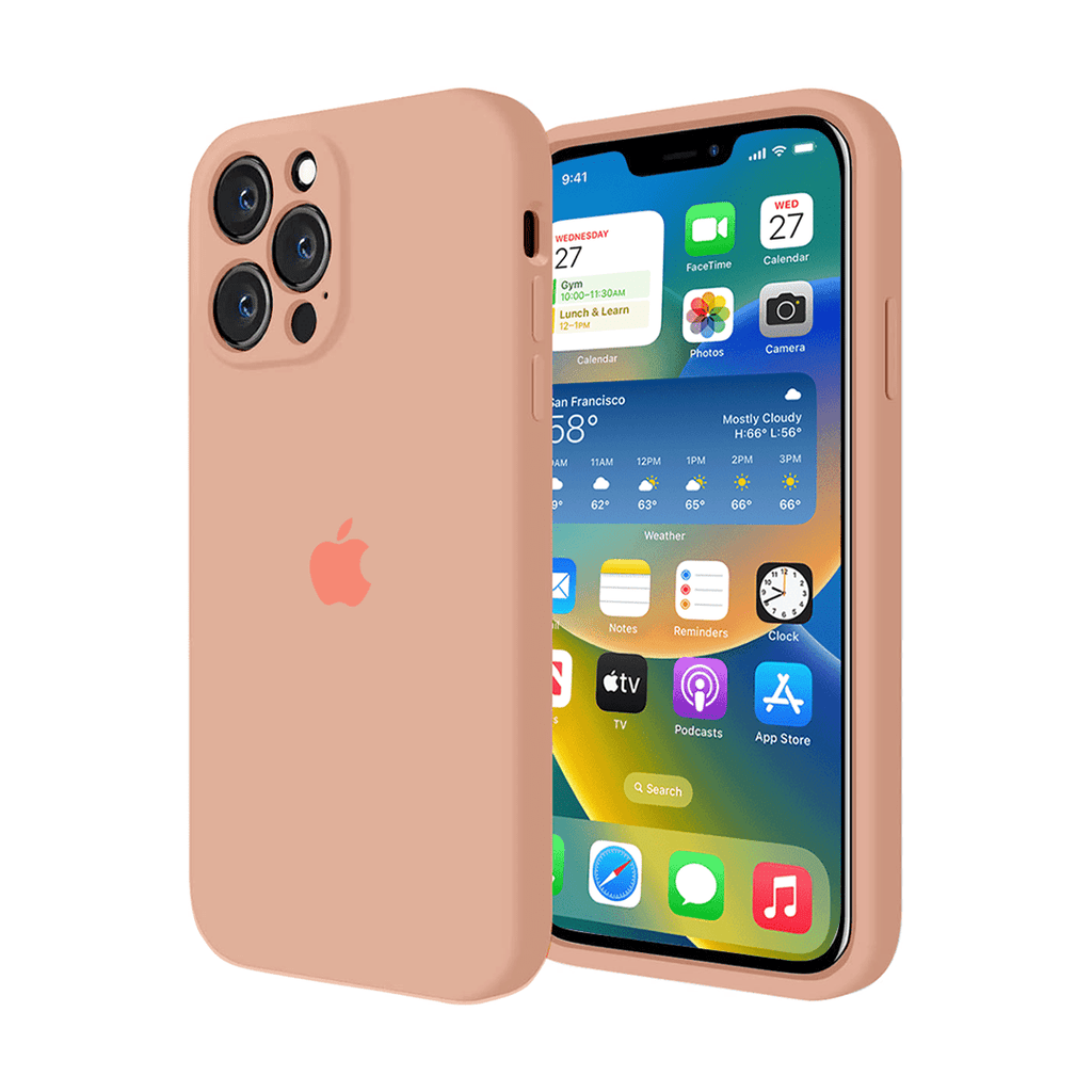 iPhone Camera Protection Silicone Case (Begonia) - Agenda365.com
