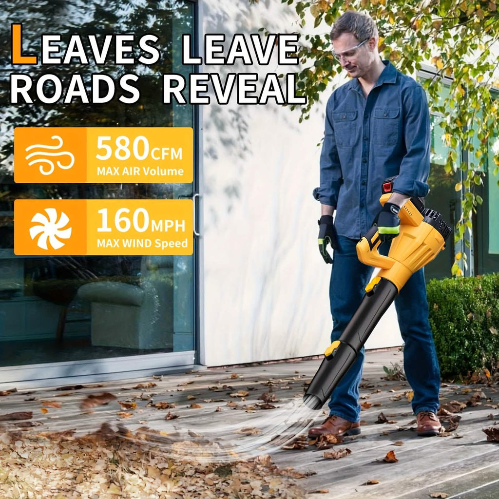Powerful Cordless Leaf Blower - Agenda365.com