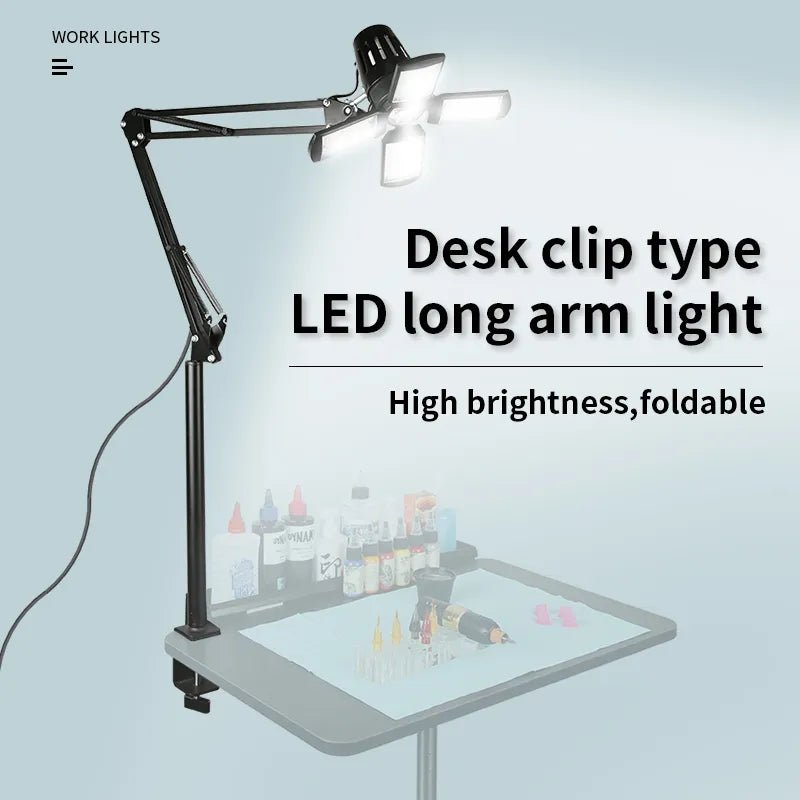 TAIDU TATTOO UPGRADE COLLAPSIBLE LONG ARM LIGHT - Agenda365.com