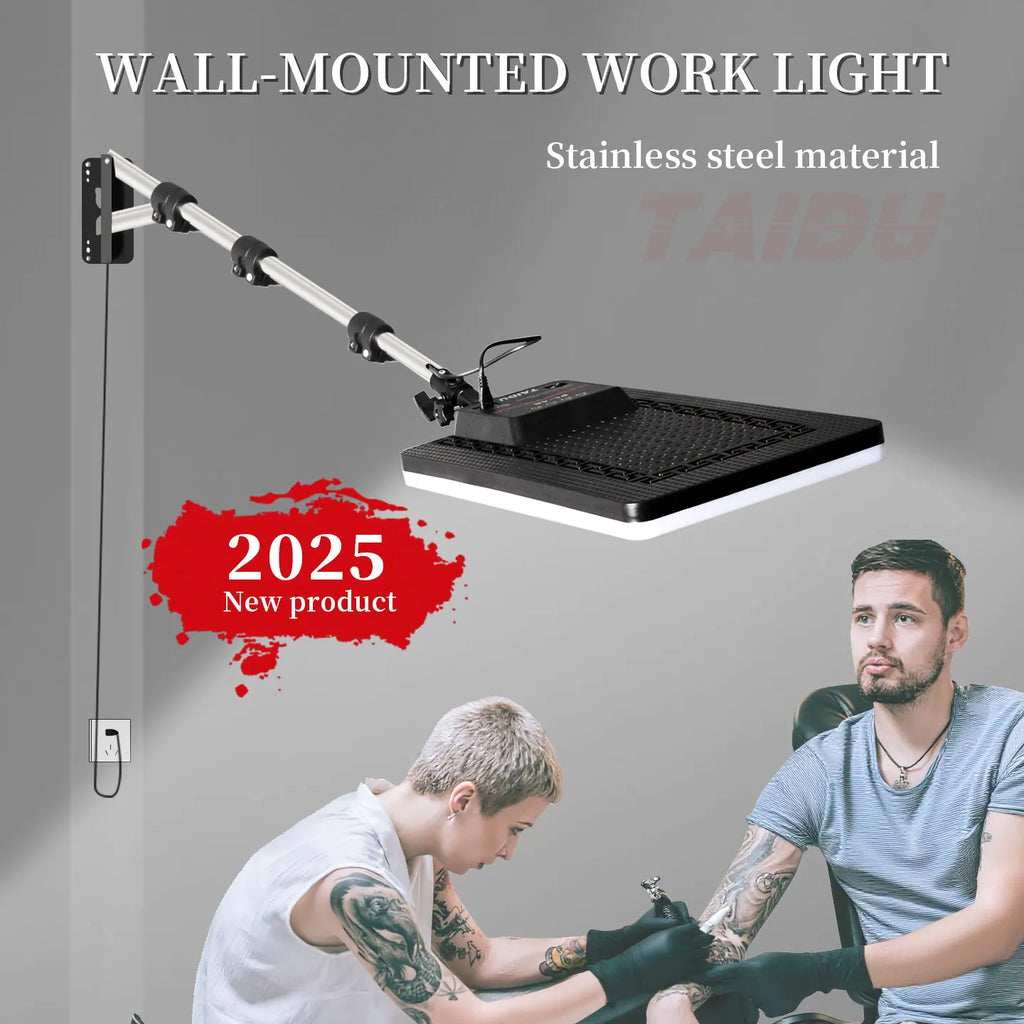 TAIDU PROMOTIONAL PL-48 LARGE PANEL TELESCOPING TATTOO WALL LIGHT - Agenda365.com