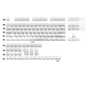 XVX Carbon Fiber Textured Cherry Profile PC Keycap Set - Agenda365.com