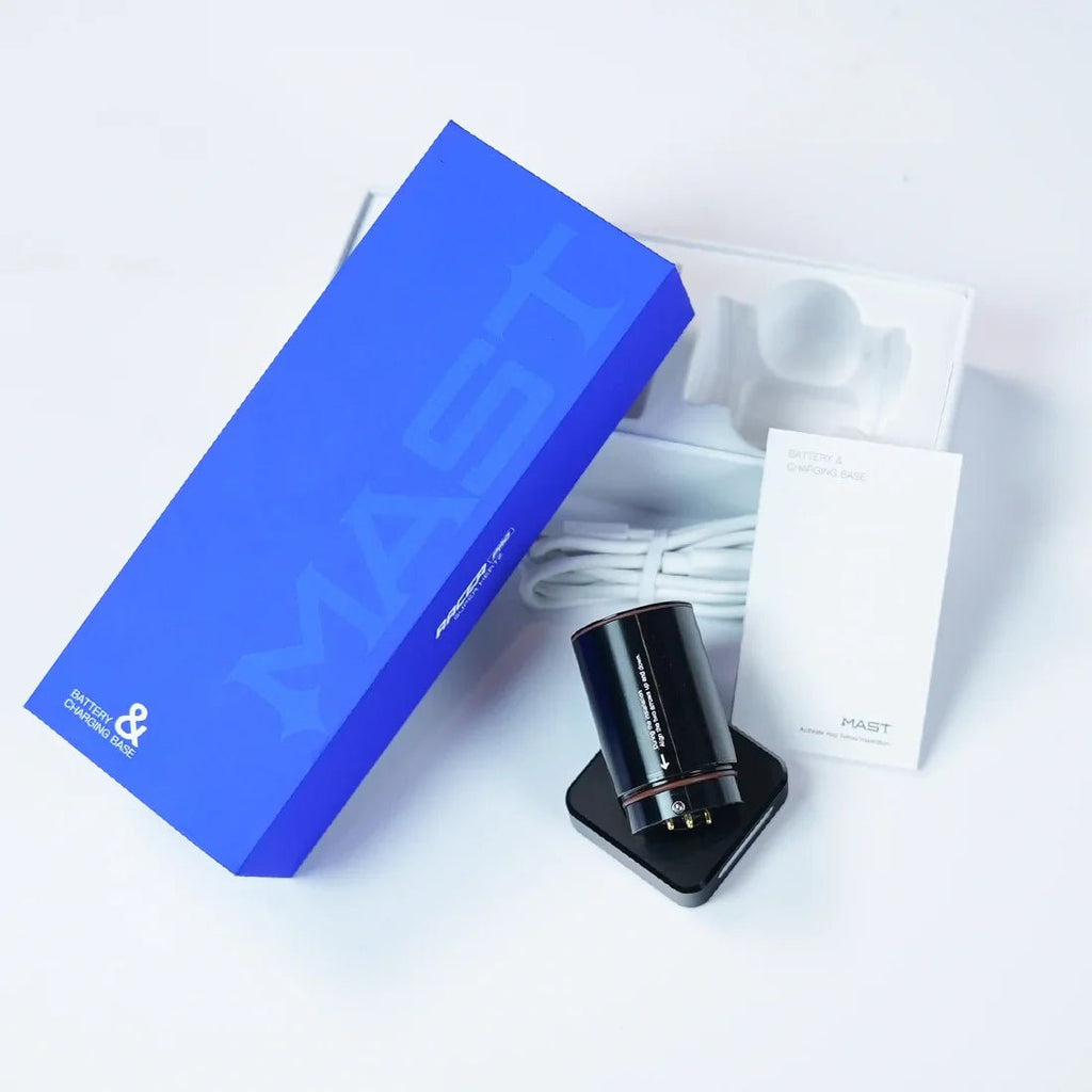 Original Battery&Charging Base for MAST Racer Pro Wireless Tattoo Pen Machine - Agenda365.com
