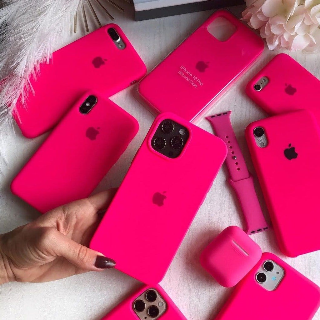 iPhone Silicone Case (Firefry Rose) - Agenda365.com