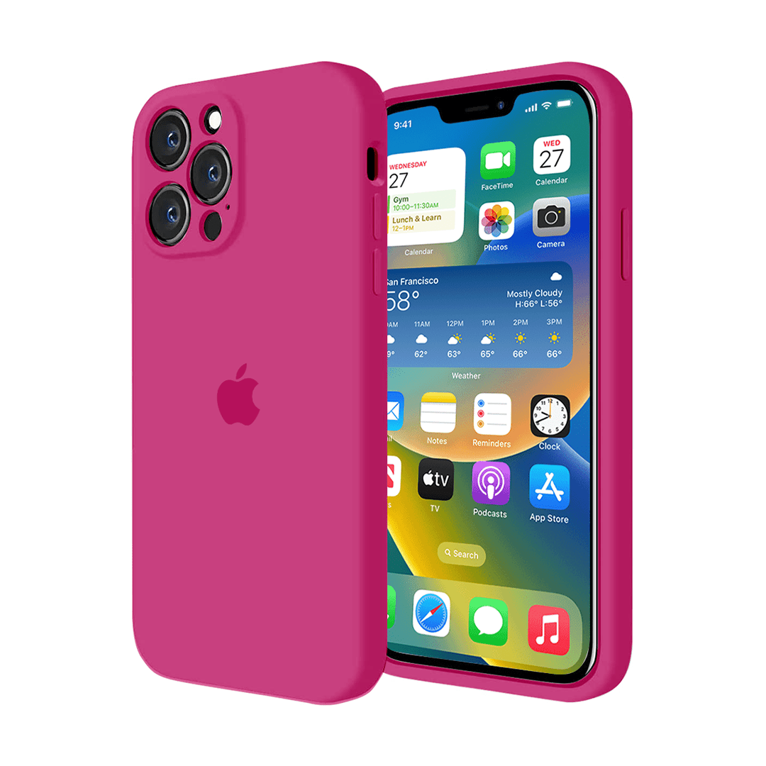 iPhone Camera Protection Silicone Case (Dragon Fruit) - Agenda365.com