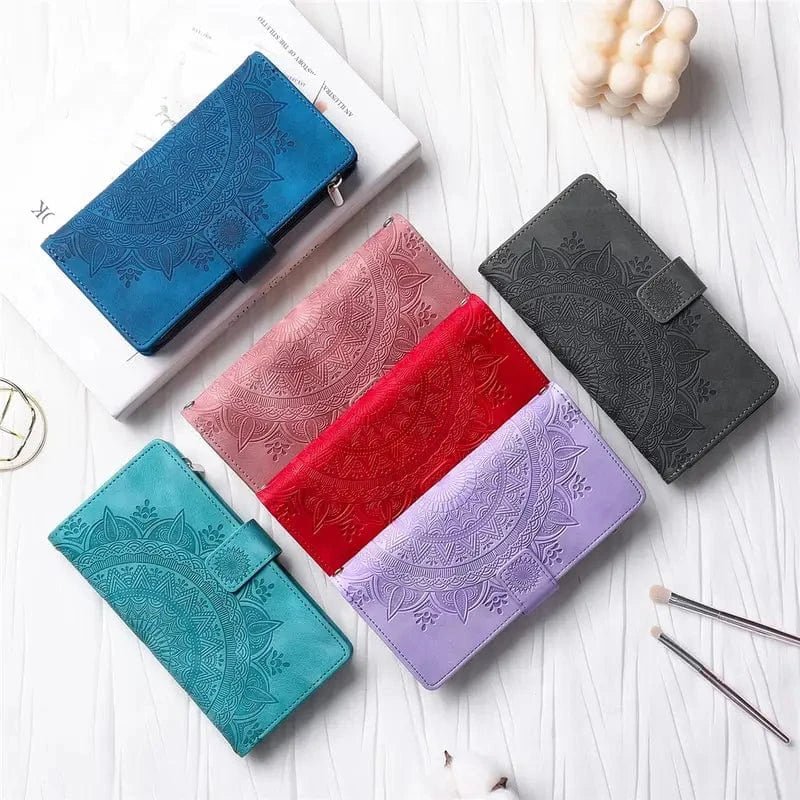 Stylish Leather Lanyard Wallet Case - Agenda365.com