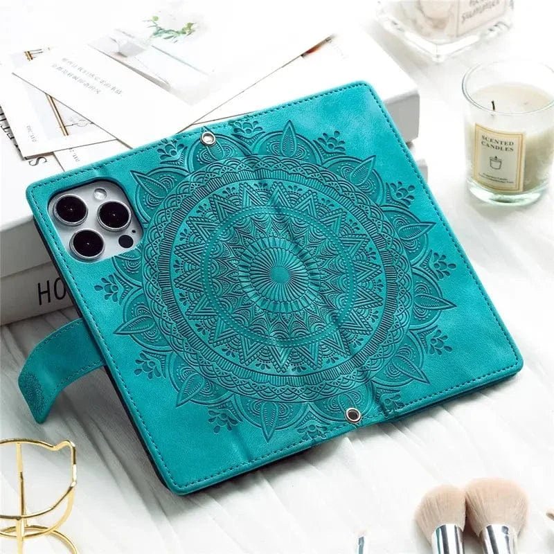 Stylish Leather Lanyard Wallet Case - Agenda365.com