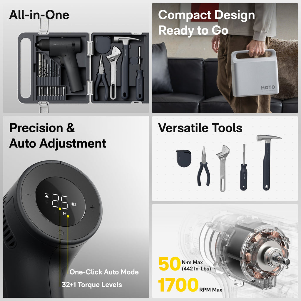 16V Brushless Drill Tool Kit - Agenda365.com