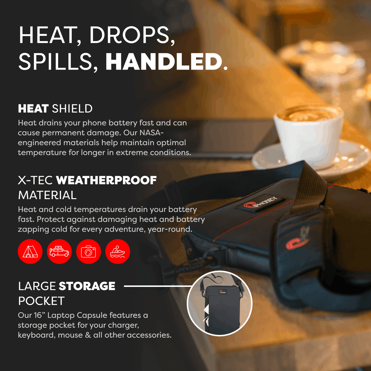 Tablet & Laptop Capsule - Heat & Cold Protection - Agenda365.com