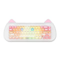 XVX C67 AcriCat Themed Wireless Acrylic Mechanical Keyboard - Agenda365.com