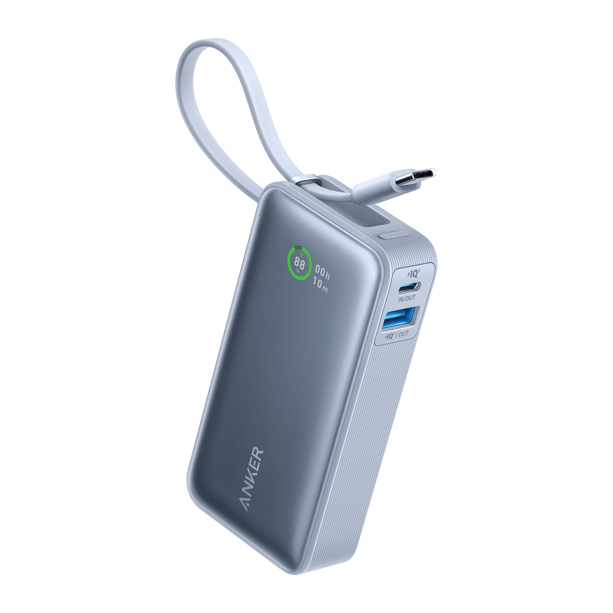 Anker Nano Power Bank (30W, Built-In USB-C Cable) - Agenda365.com
