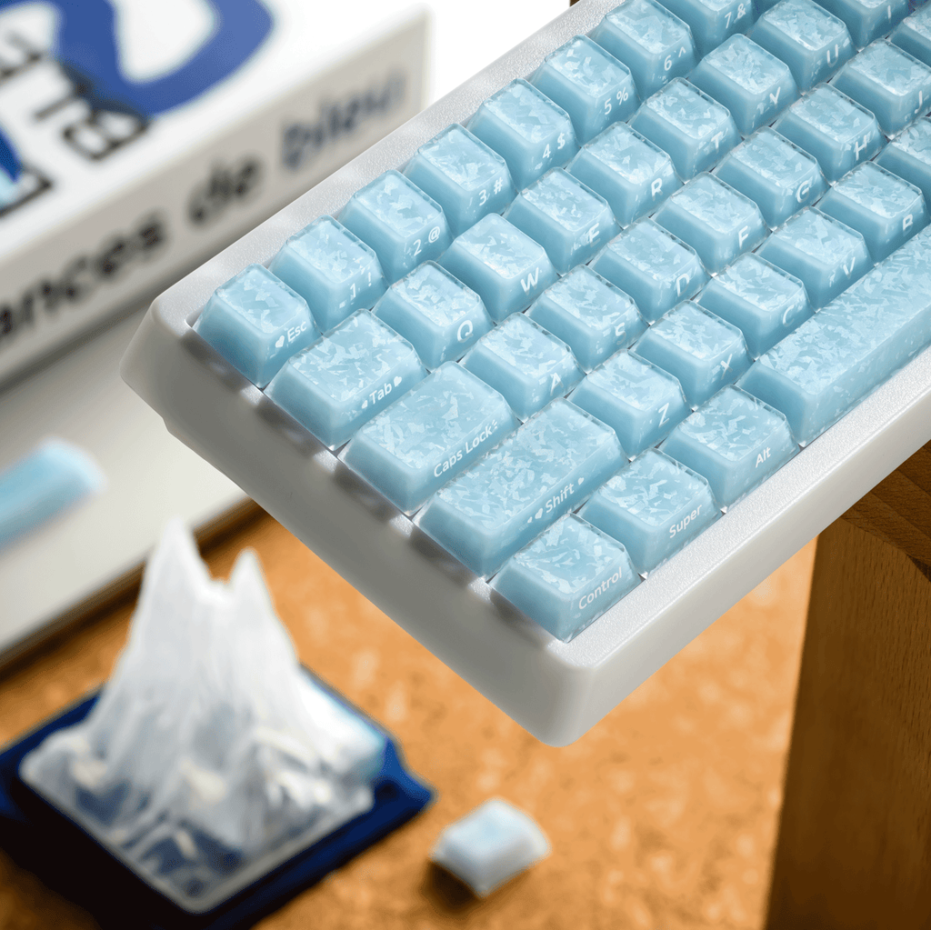 XVX M67 JadeStone Forged Carbon VIA Tri-Mode Mechanical Keyboard - Agenda365.com