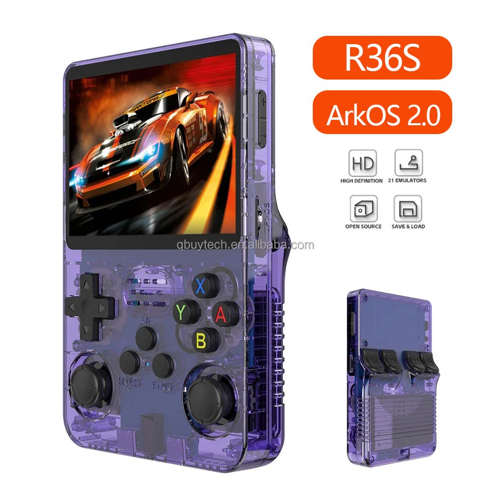R36S Portable Handheld Retro Arcade Joystick All-in-One Open-Source Gaming Console - Agenda365.com
