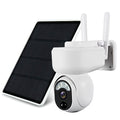 2.4G Wifi Solar Wireless 1080P Surveillance Camera with Flood Light Night Vision - Agenda365.com