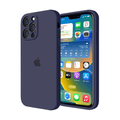 iPhone Camera Protection Silicone Case (Midnight Blue) - Agenda365.com