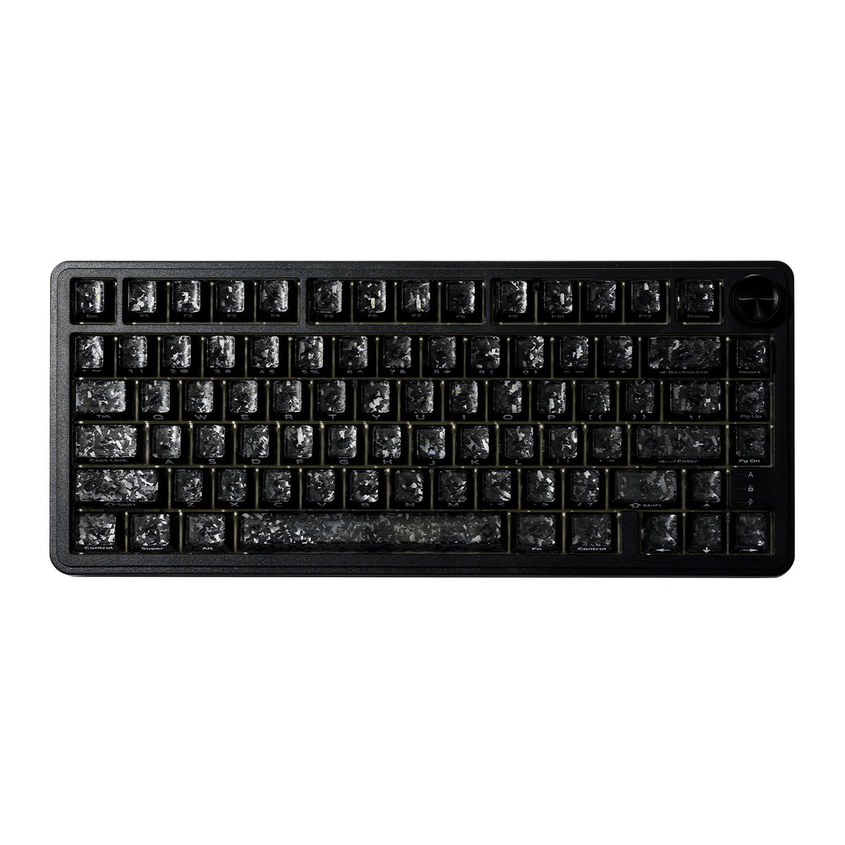 XVX M75 Lumina 75% Tri-Mode RGB Mechanical Keyboard with Knob - Agenda365.com
