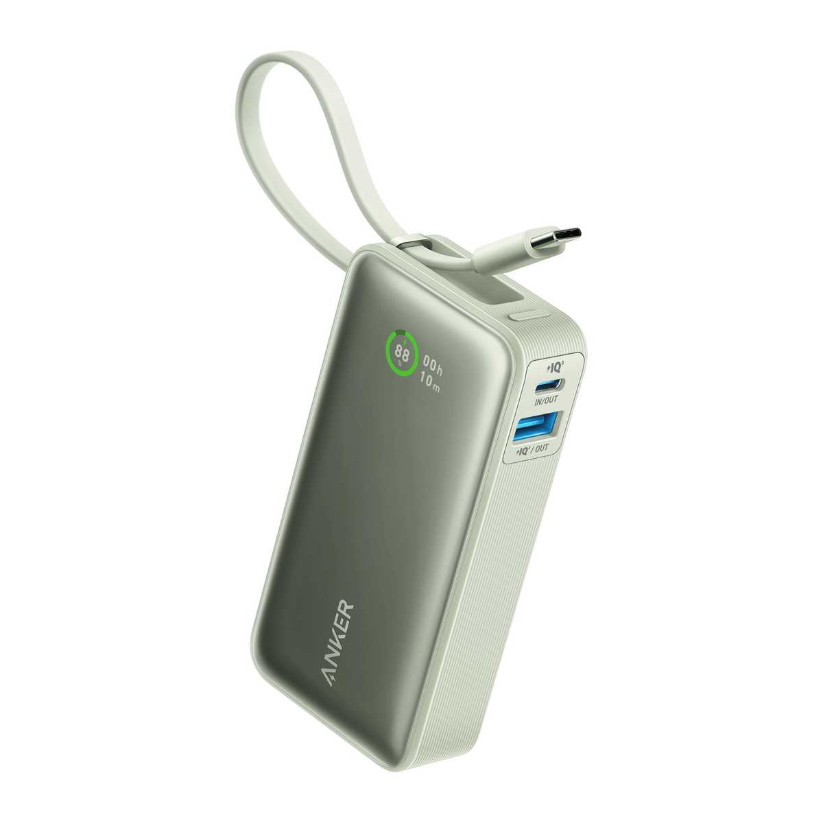 Anker Nano Power Bank (30W, Built-In USB-C Cable) - Agenda365.com