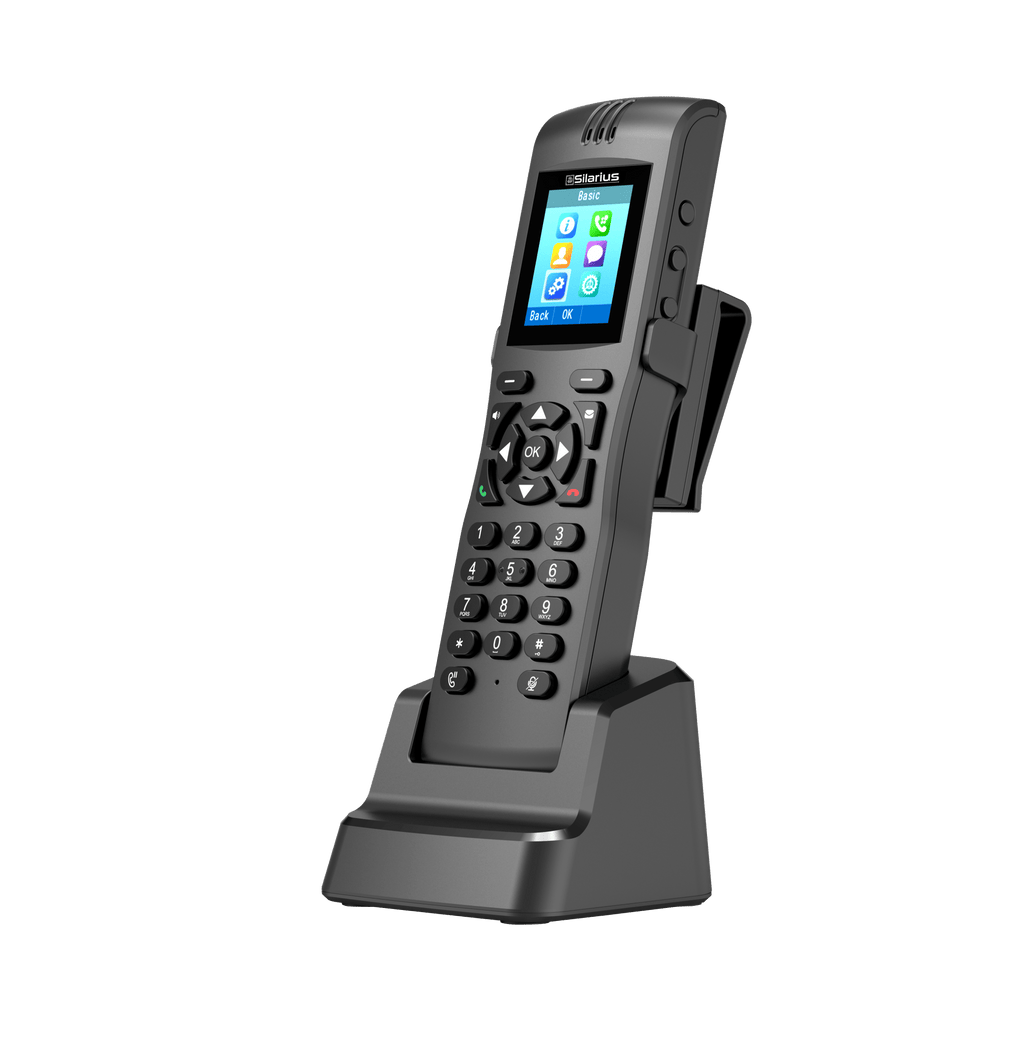 Silarius SILPIPP2SW Portable Dual-Band IP Phone with Belt Clip - Agenda365.com