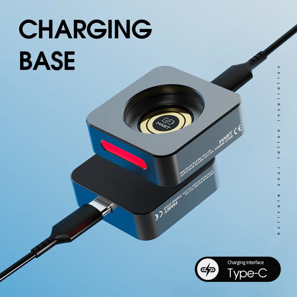 Original Battery&Charging Base for MAST Racer Pro Wireless Tattoo Pen Machine - Agenda365.com