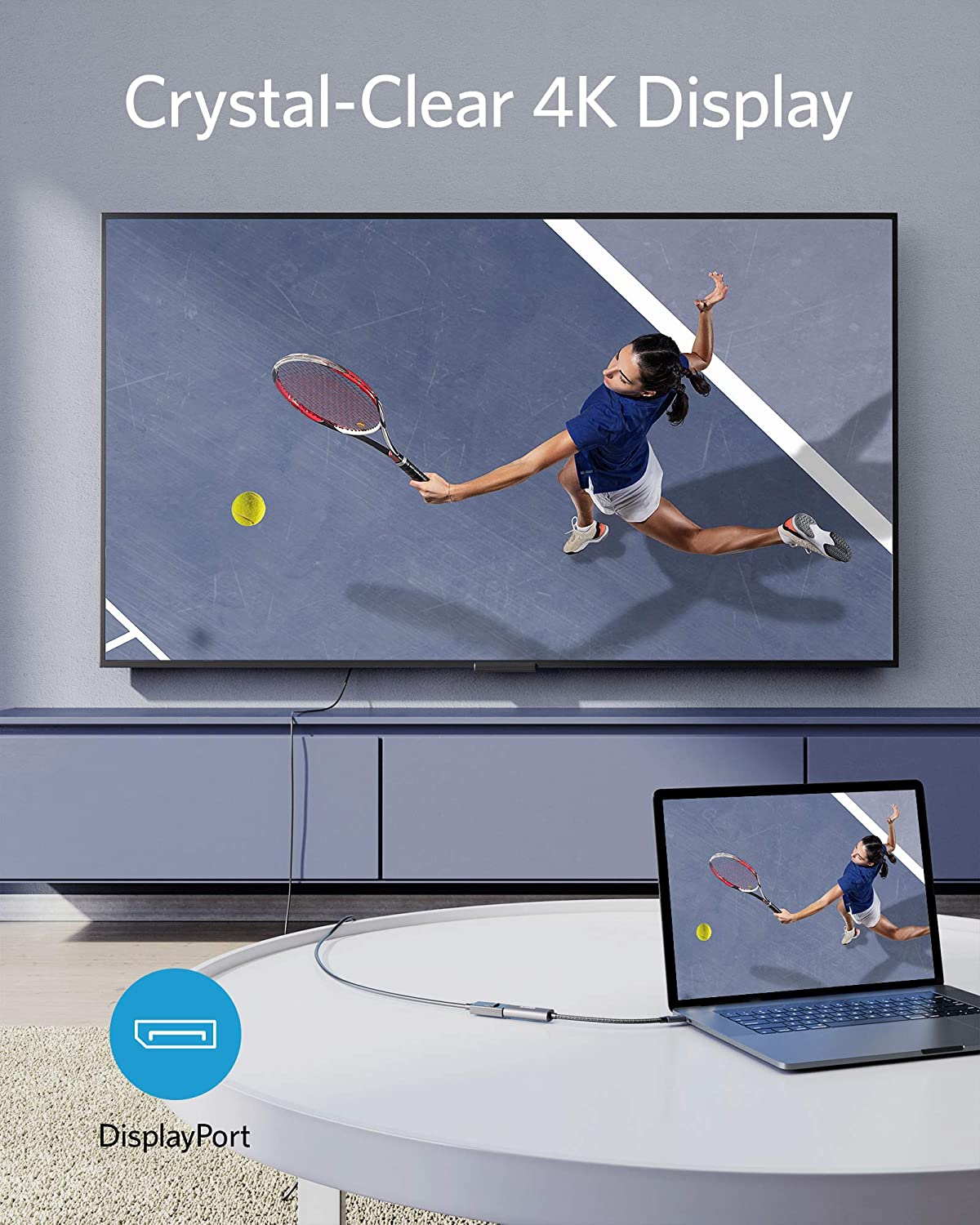 Anker <b>PowerExpand</b> USB-C to DisplayPort Adapter - Agenda365.com