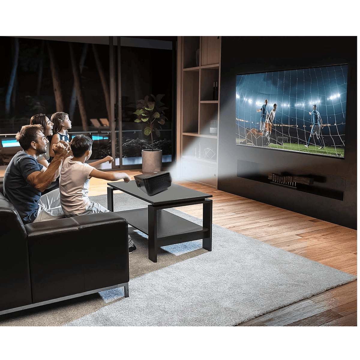 Naxa 150" Home Theater 720P LCD Projector - Refurbished - Agenda365.com