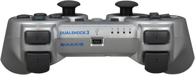 PlayStation 3 (PS3) Dualshock 3 Controller [OEM][Silver][Scratch and Scuff] – PlayStation 3 Accessory (PS3) - Agenda365.com