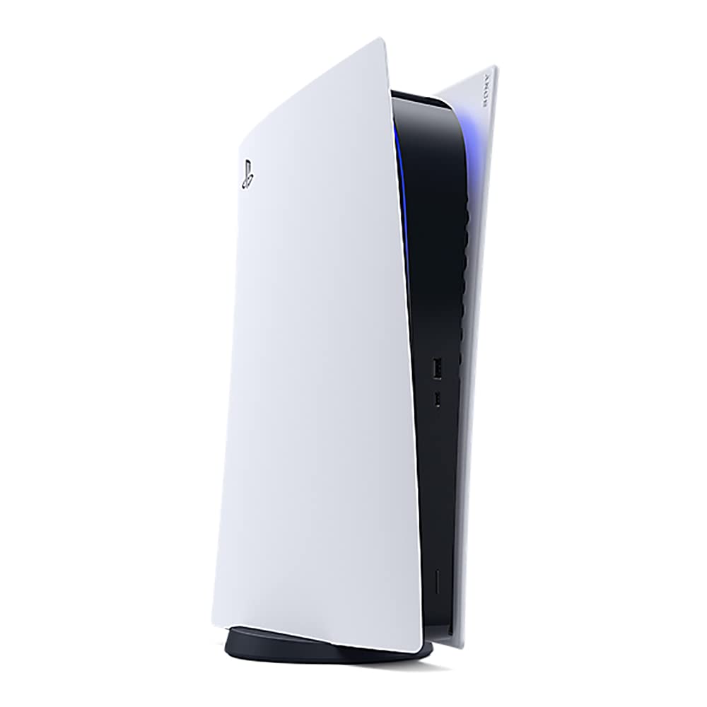 PS5 - Sony PlayStation 5 Digital Edition Gaming Console + Wireless Controller - 16GB GDDR6 RAM, 825GB SSD, 120Hz 8K Output, White (Used - Like New) - Agenda365.com