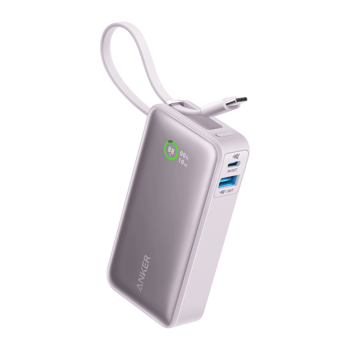 Anker Nano Power Bank (30W, Built-In USB-C Cable) - Agenda365.com