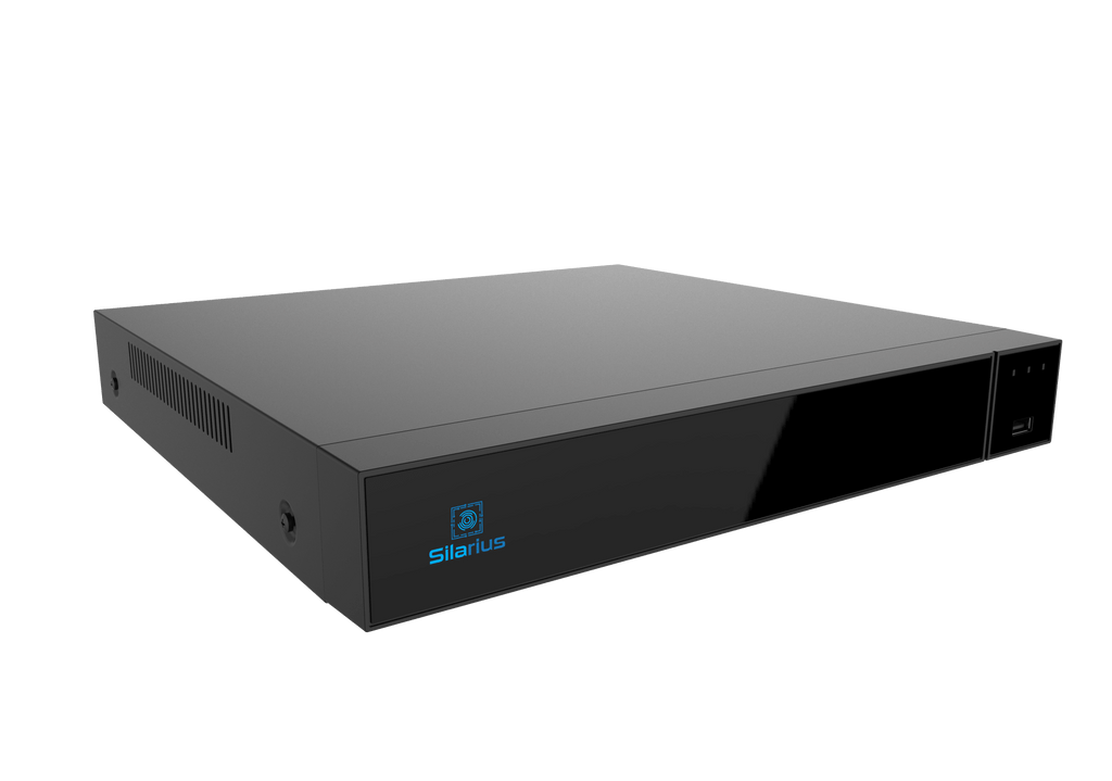 Silarius Pro Series SIL-NVR16CHPOE 25CH total, 16-Channels 4K POE NVR Gigabit, NVR, NO HDD - Agenda365.com