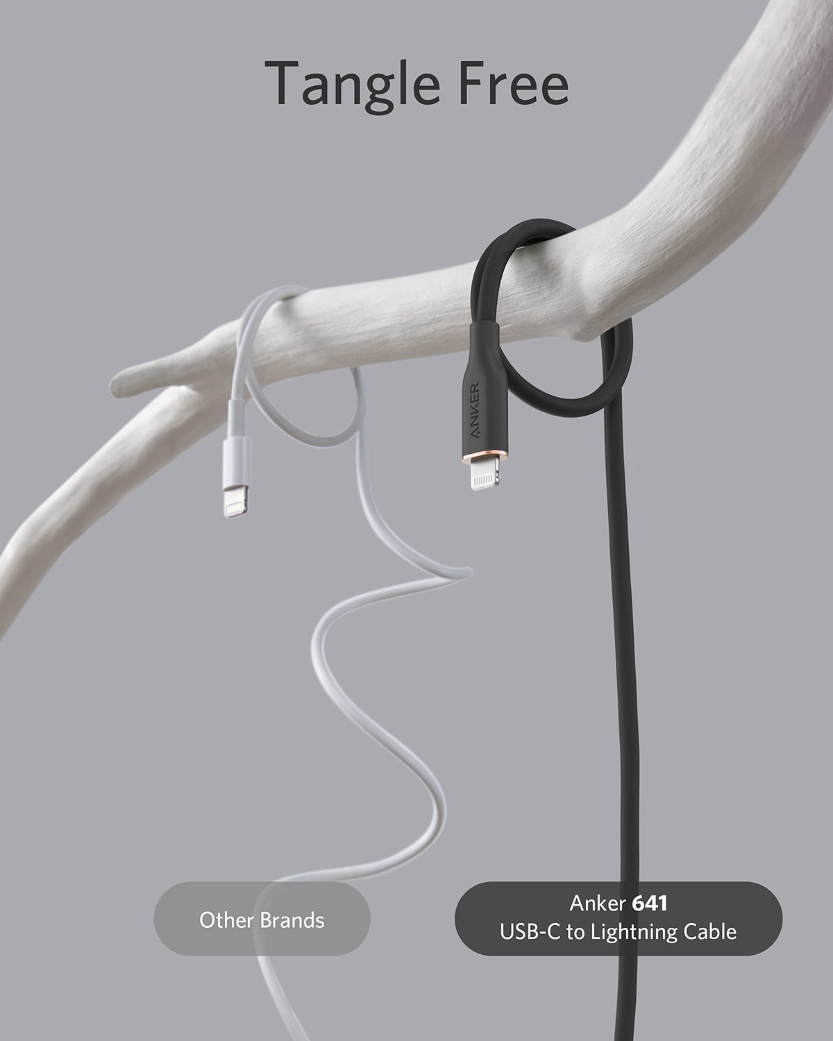 Anker <b>641</b> USB-C to Lightning Cable (Flow, Silicone) - Agenda365.com
