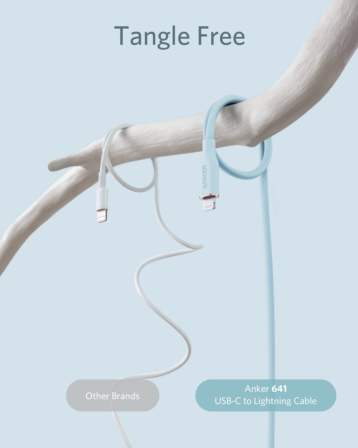 Anker <b>641</b> USB-C to Lightning Cable (Flow, Silicone) - Agenda365.com