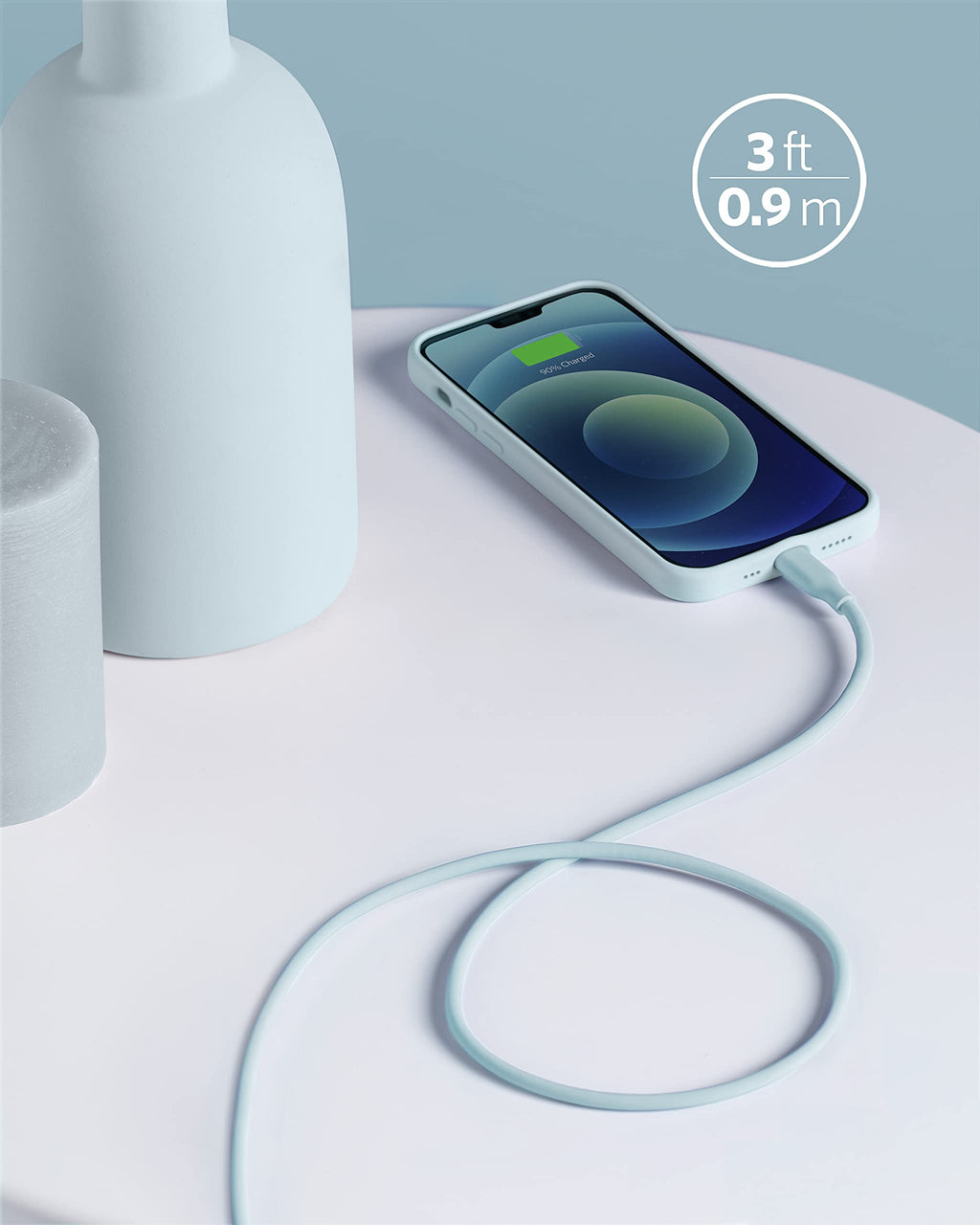 Anker <b>641</b> USB-C to Lightning Cable (Flow, Silicone) - Agenda365.com