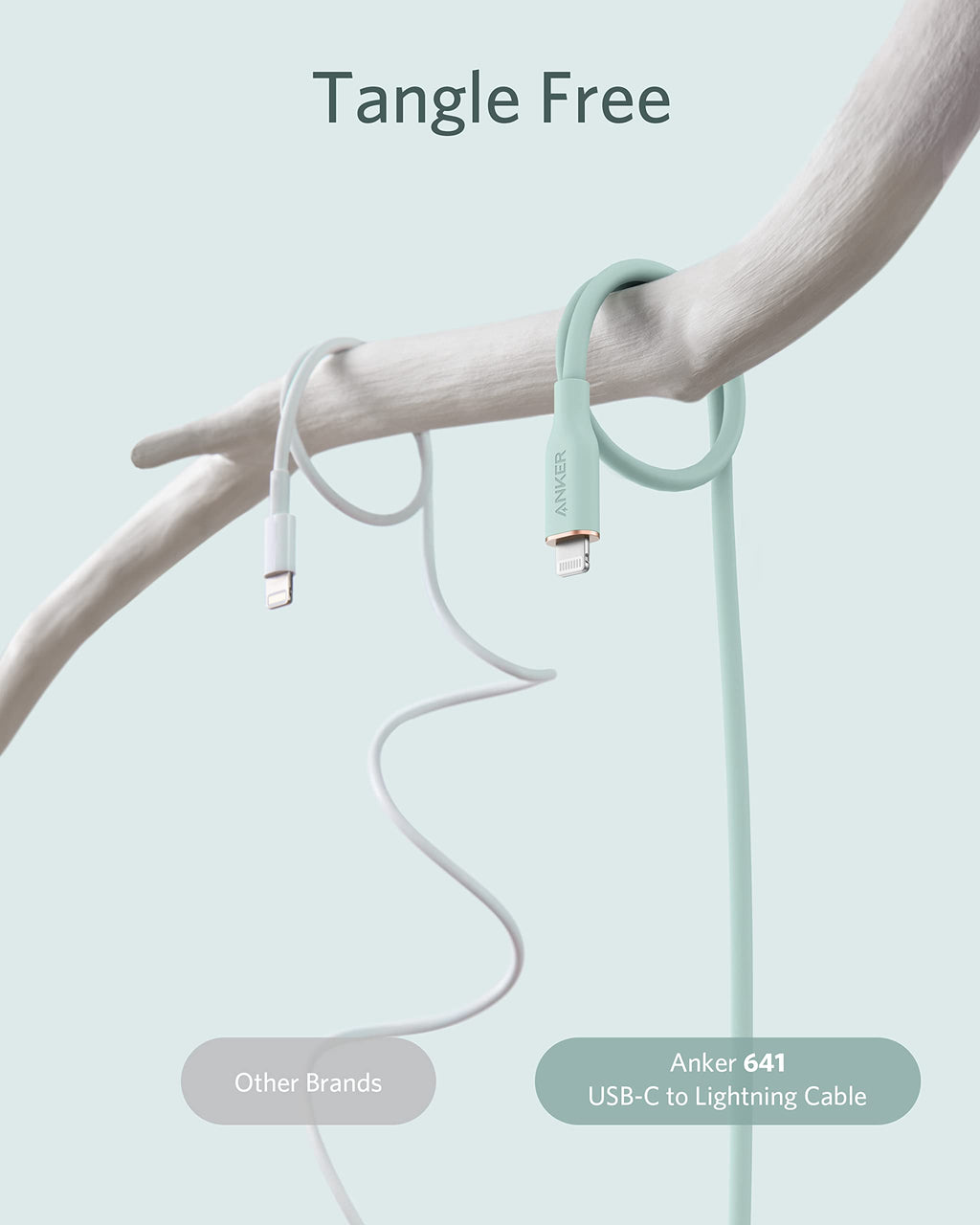 Anker <b>641</b> USB-C to Lightning Cable (Flow, Silicone) - Agenda365.com