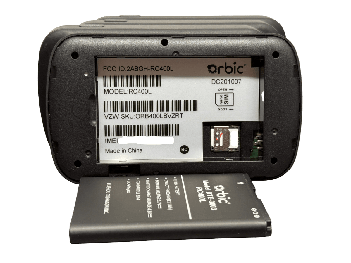 Orbic RCL400 LTE Hotspot with RayHunter + DagShell Installed - Privacy, IMSI Catcher Detection & Network Research Tool - Agenda365.com