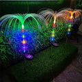 4-Piece: Solar Powered Jellyfish Lights - Agenda365.com