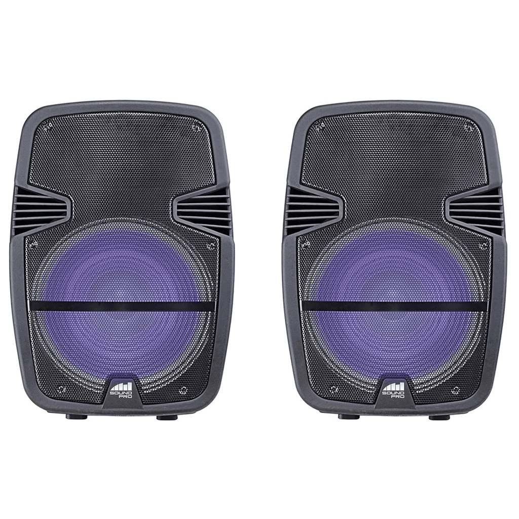 Naxa Dual 15" Bluetooth TWS Party Speakers - Refurbished - Agenda365.com