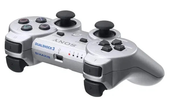 PlayStation 3 (PS3) Dualshock 3 Controller [OEM][Silver][Scratch and Scuff] – PlayStation 3 Accessory (PS3) - Agenda365.com