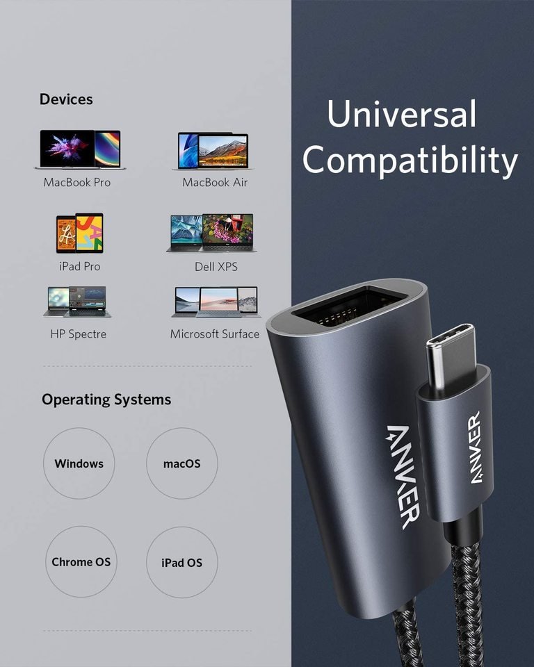 Anker <b>PowerExpand</b> USB-C to Gigabit Ethernet Adapter - Agenda365.com