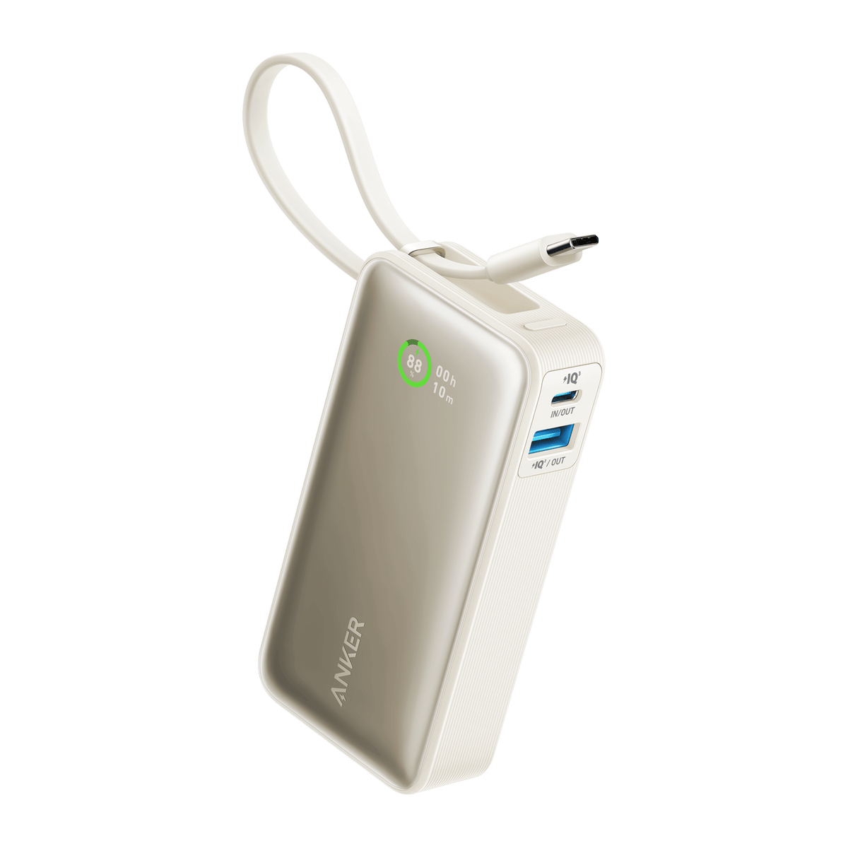 Anker Nano Power Bank (30W, Built-In USB-C Cable) - Agenda365.com