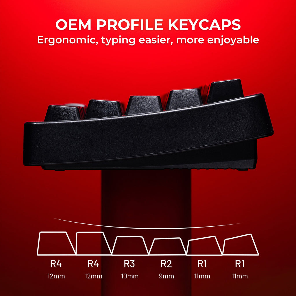 XVX IMD MIAMI Pattern Shine-Through OEM Profile 118-Key Keycap Set - Agenda365.com