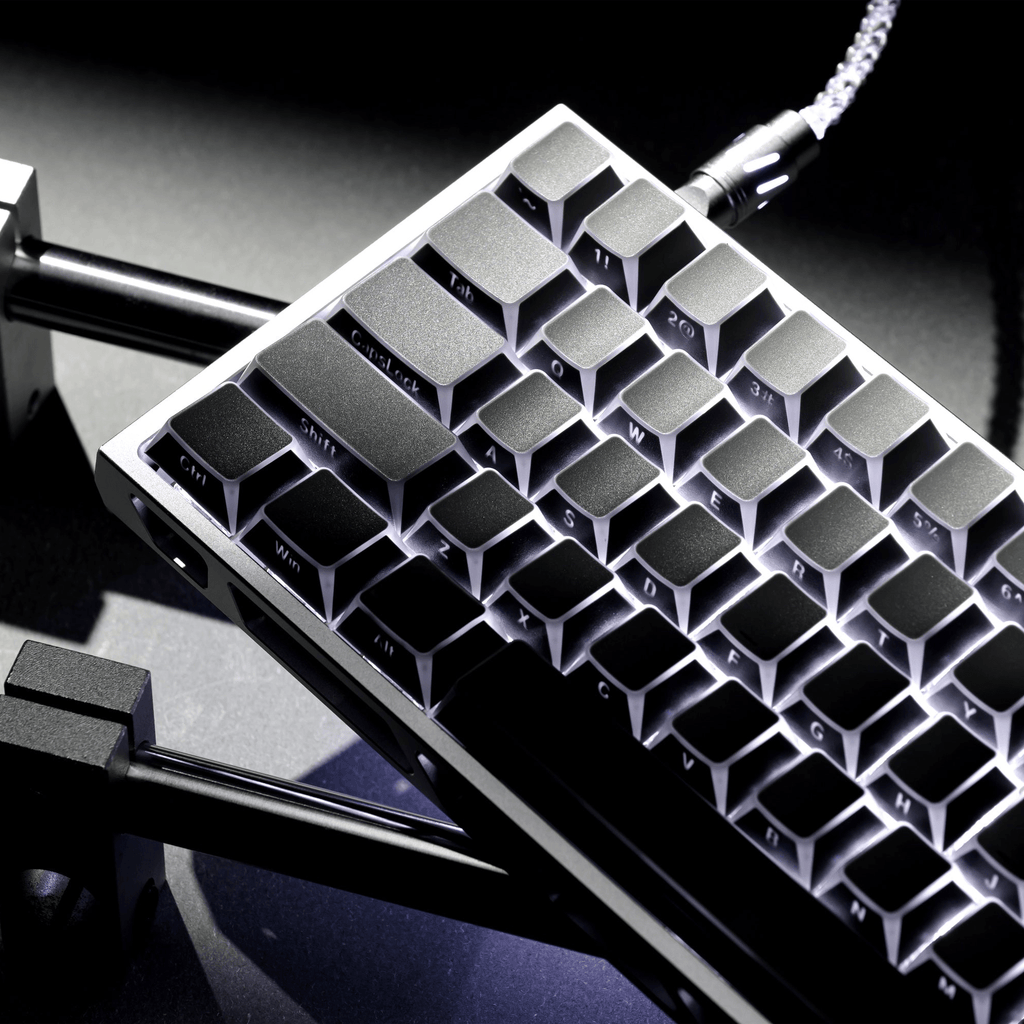XVX PRISM Shadow Shine-Through Double-Shot Cherry Profile PBT Keycap Set - Agenda365.com