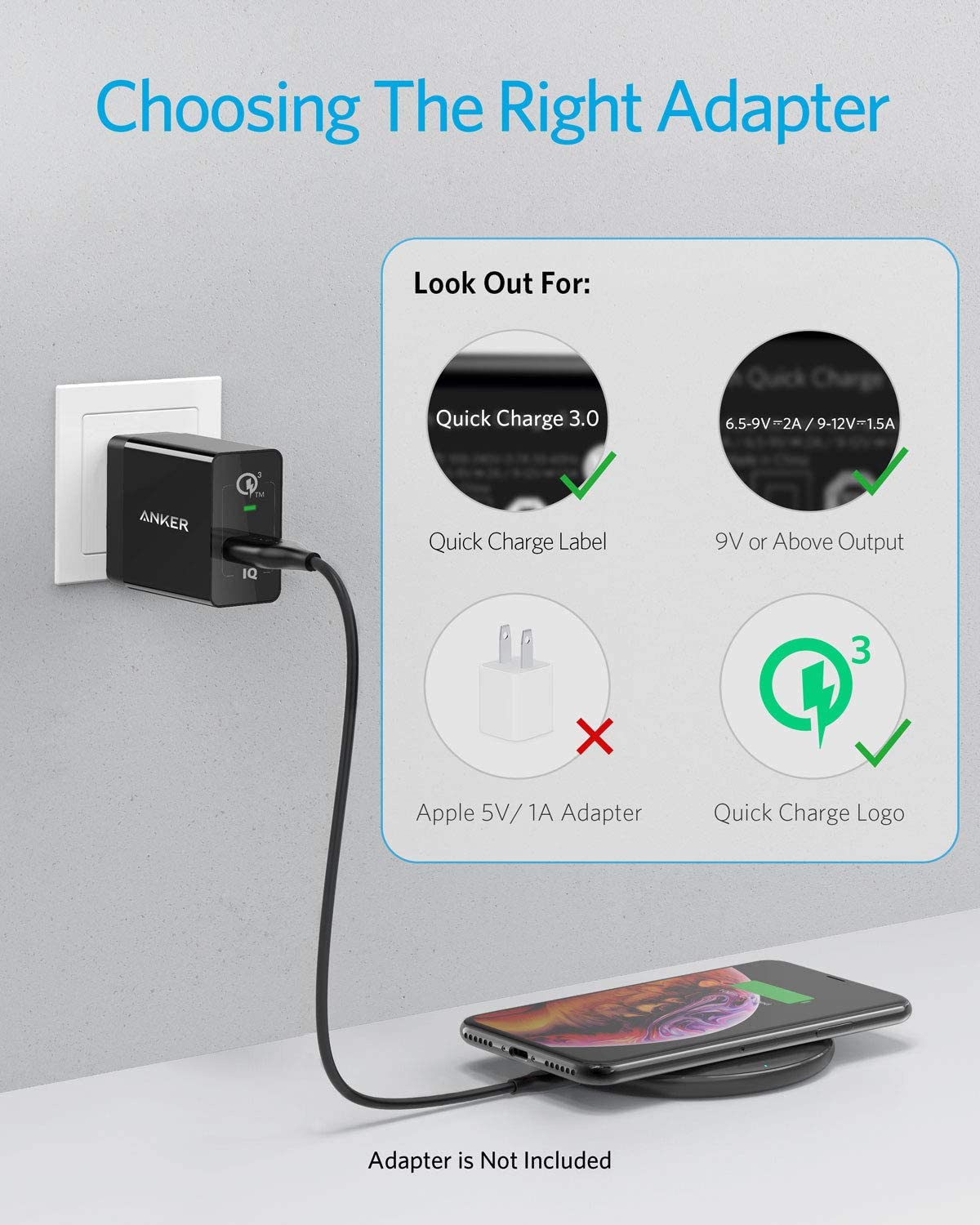 Anker <b>313</b> Wireless Charger (Pad) - Agenda365.com
