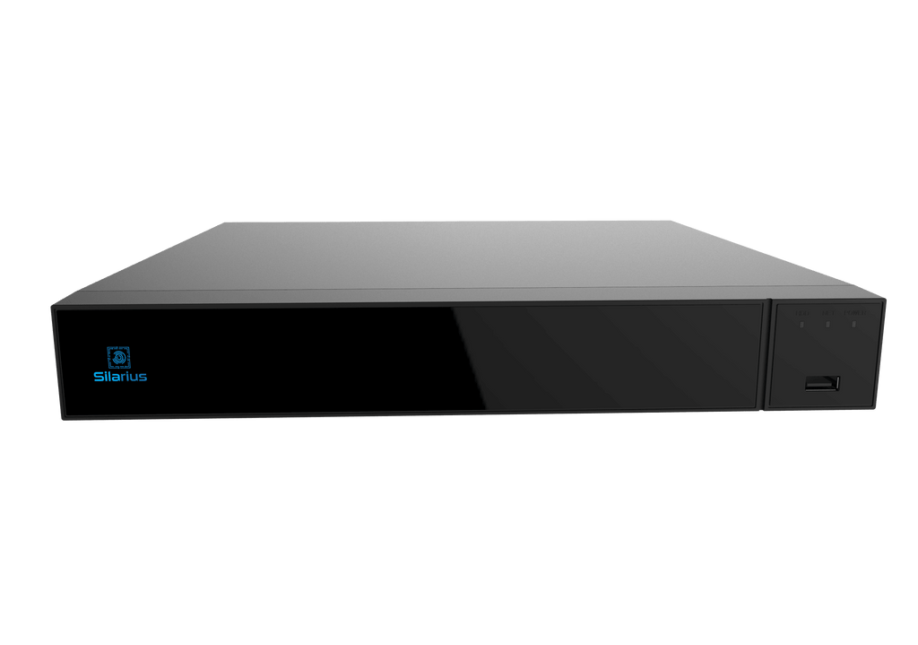 Silarius Pro Series SIL-NVR16CHPOE 25CH total, 16-Channels 4K POE NVR Gigabit, NVR, NO HDD - Agenda365.com