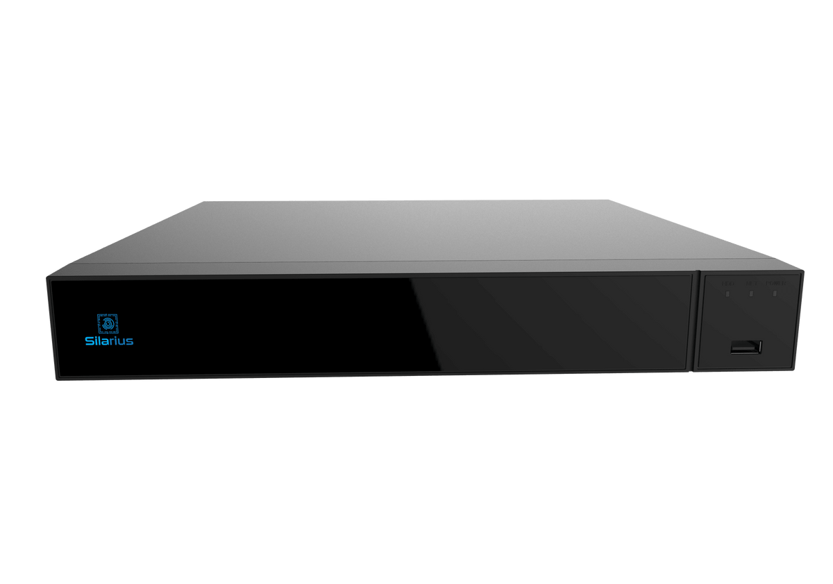 Silarius Pro Series SIL-NVR16CHPOE 25CH total, 16-Channels 4K POE NVR Gigabit, NVR, NO HDD - Agenda365.com