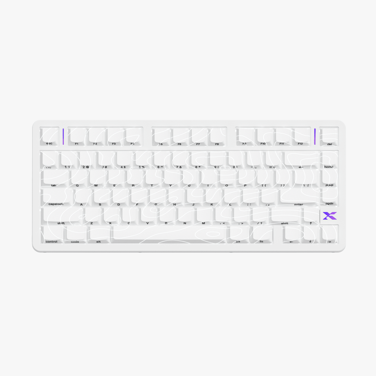 XVX L75 Air Low-Profile VIA Wireless RGB Mechanical Keyboard - Agenda365.com