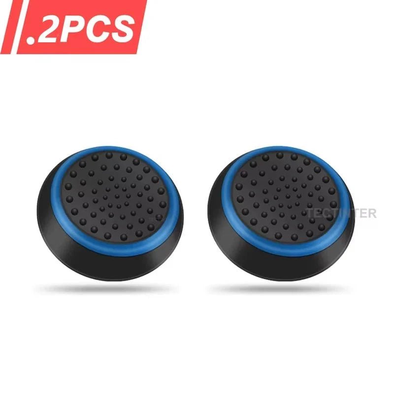 4PCS Silicone Thumbstick Grip Caps | Universal Joystick Covers for PS5, PS4, Xbox, Steam Deck, and Switch Pro Controllers - Agenda365.com
