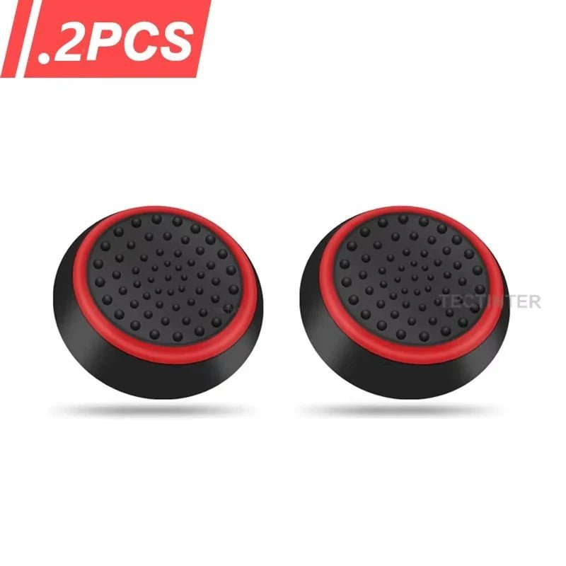 4PCS Silicone Thumbstick Grip Caps | Universal Joystick Covers for PS5, PS4, Xbox, Steam Deck, and Switch Pro Controllers - Agenda365.com